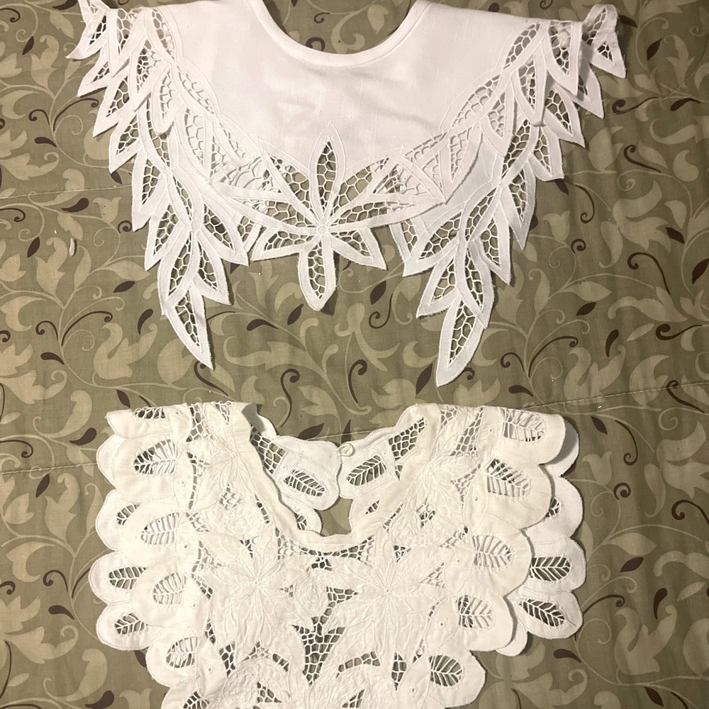 Embroidered Collars - Vintage